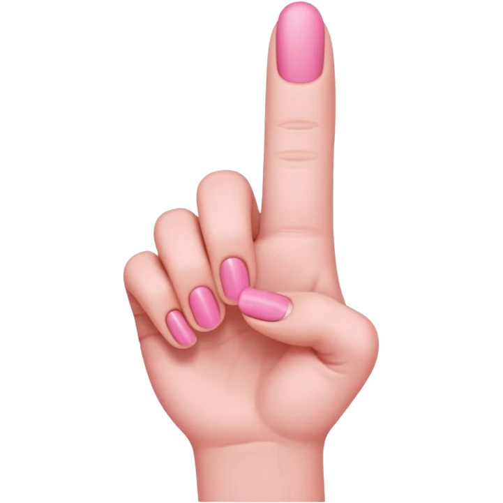Make a emoji of a very small finger  emoji