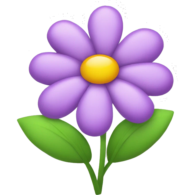 Flower with bow emoji