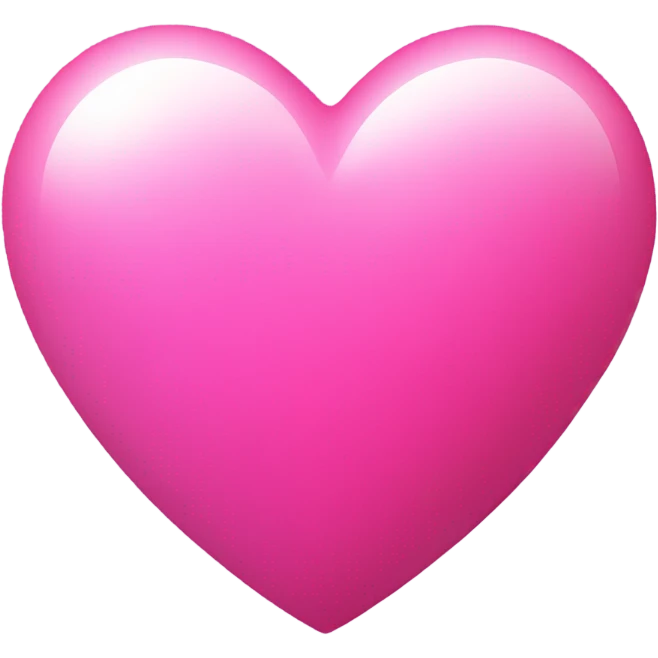 Pink hert  emoji