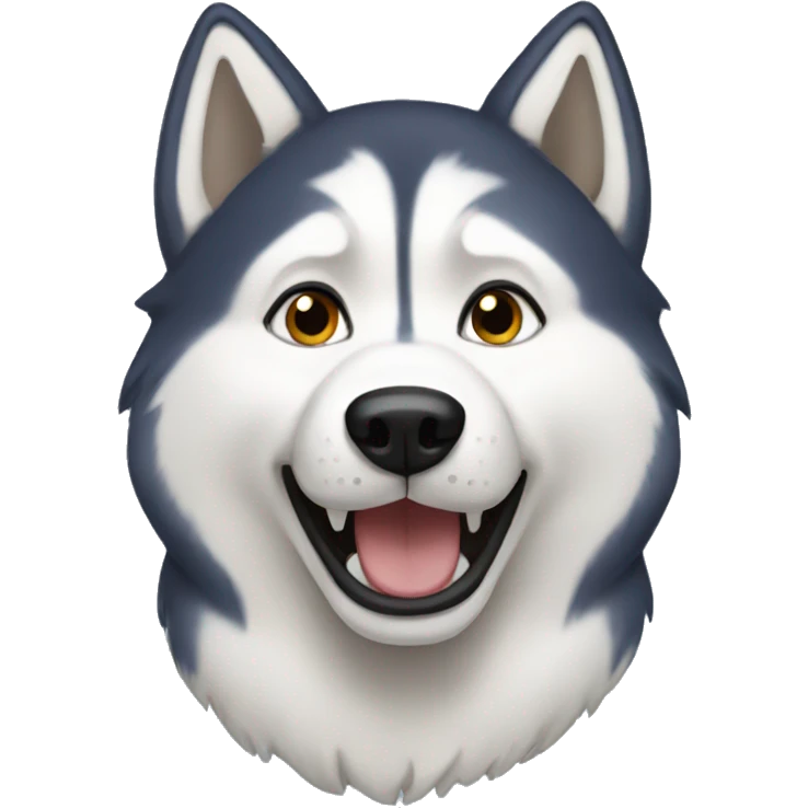 Husky emoji