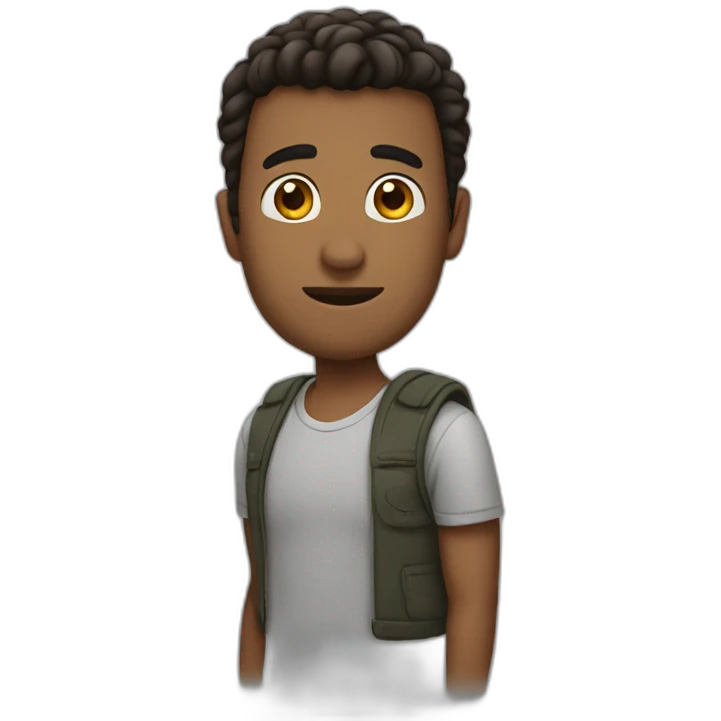 Single guy emoji