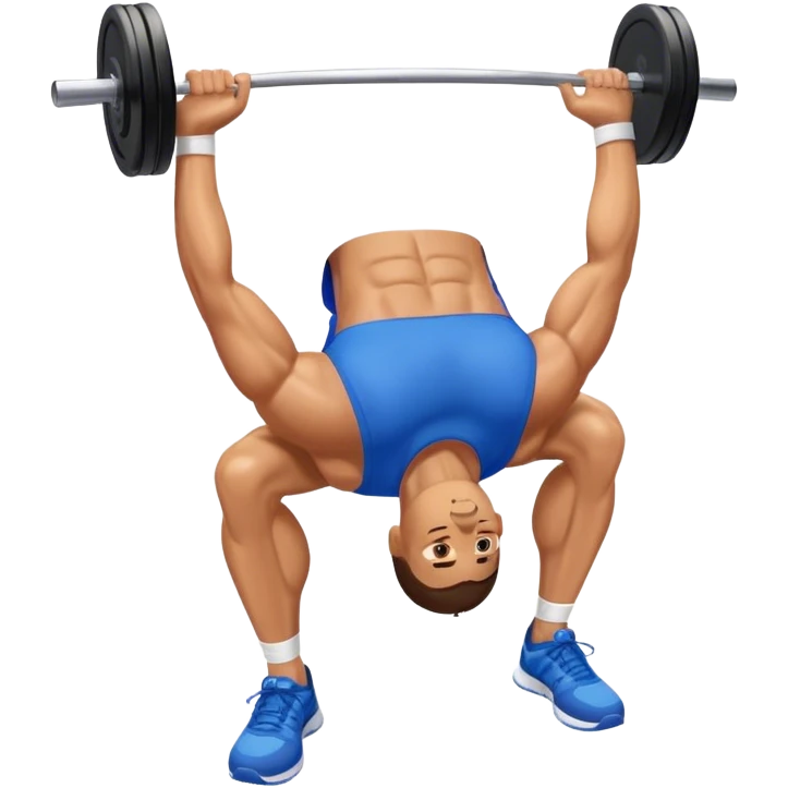 glute-bridges-exercise guy with blue shorts  emoji