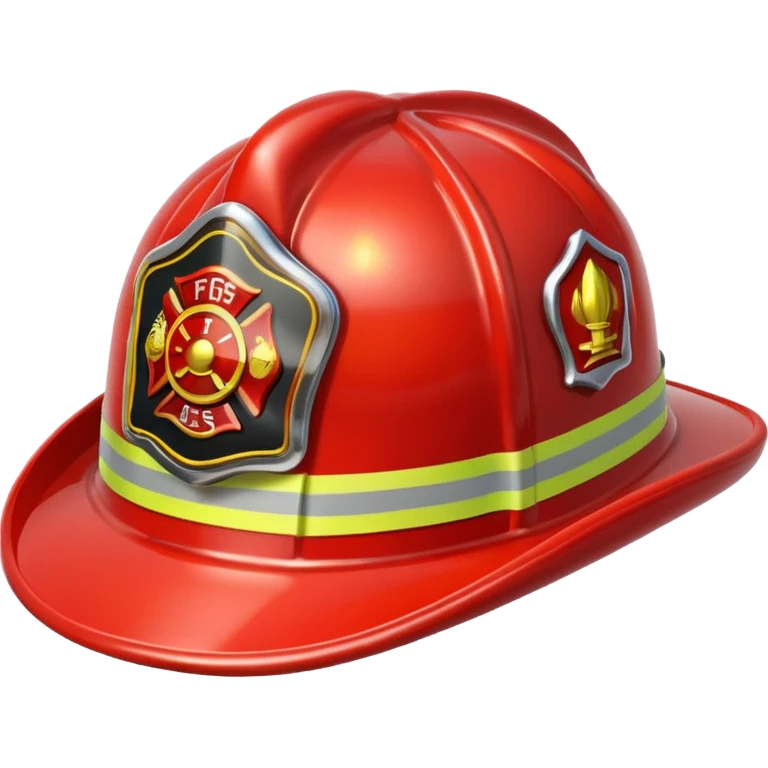firefighter's hat emoji