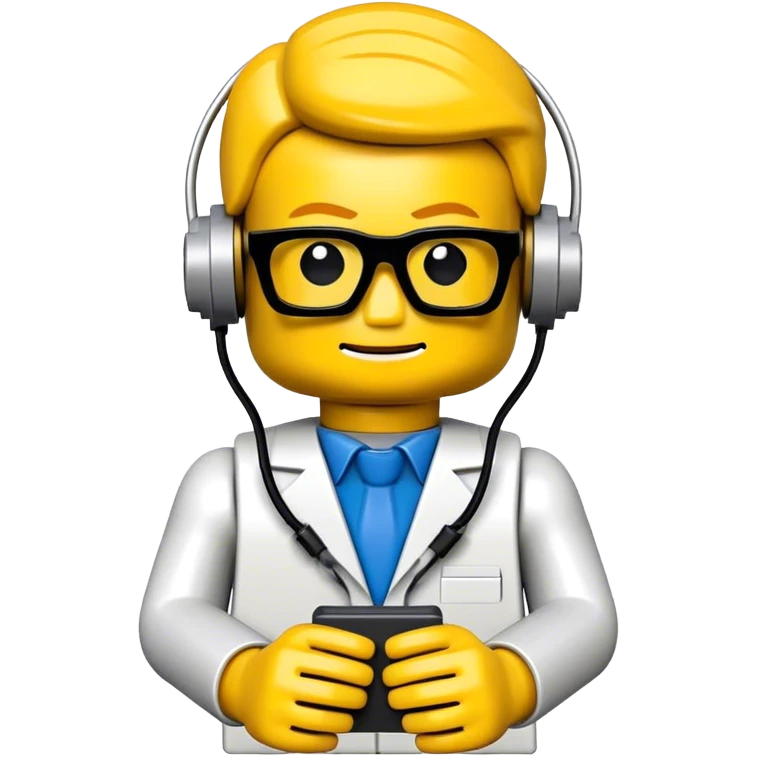lego homme informaticien emoji