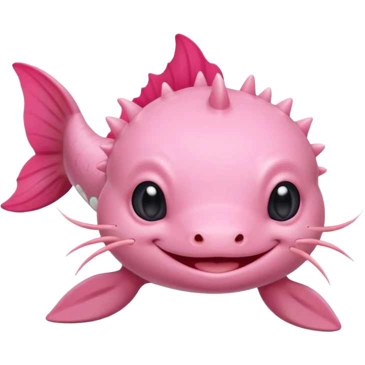 cute axolotl emoji