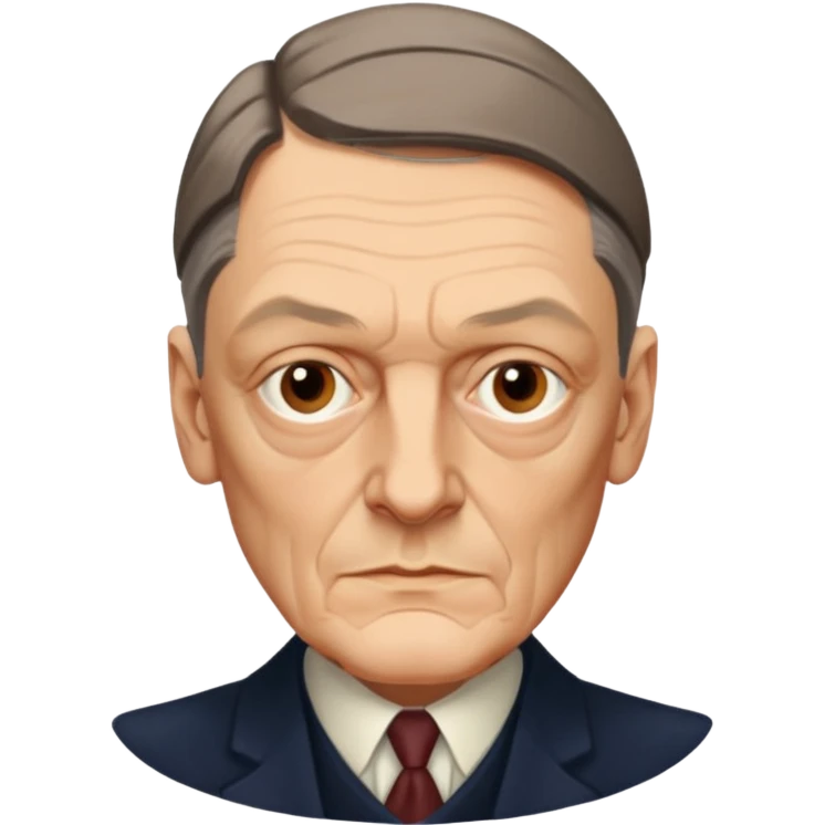T.S. Eliot around 40, serious but charming emoji