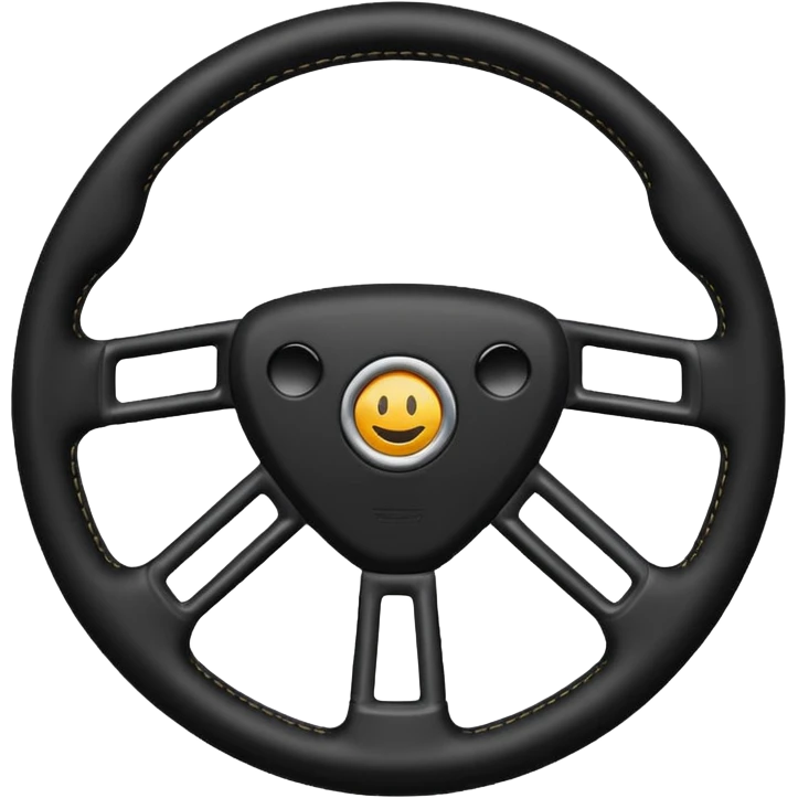 steering wheel emoji