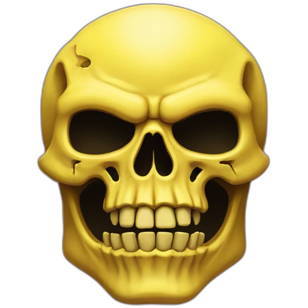 skeletor yellow skull emoji