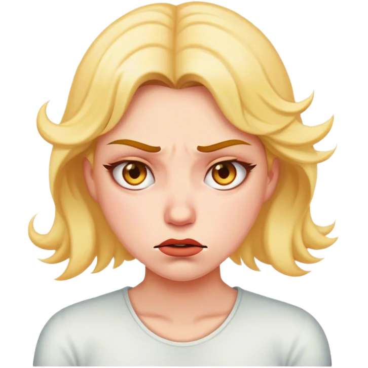 Women fuming emoji
