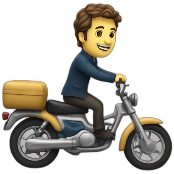 Antoine dupond sur un dromadaire emoji
