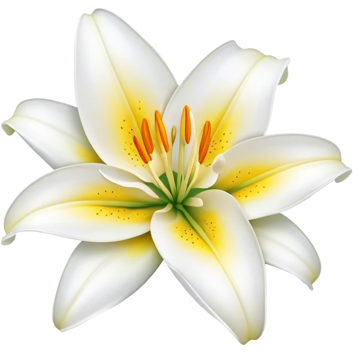 Lily flower emoji