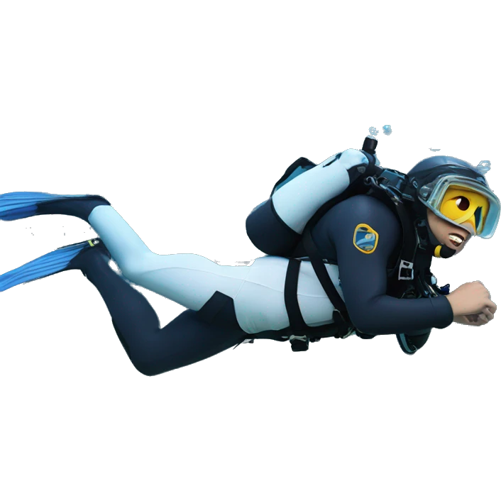boy in underwater bubble helmet emoji