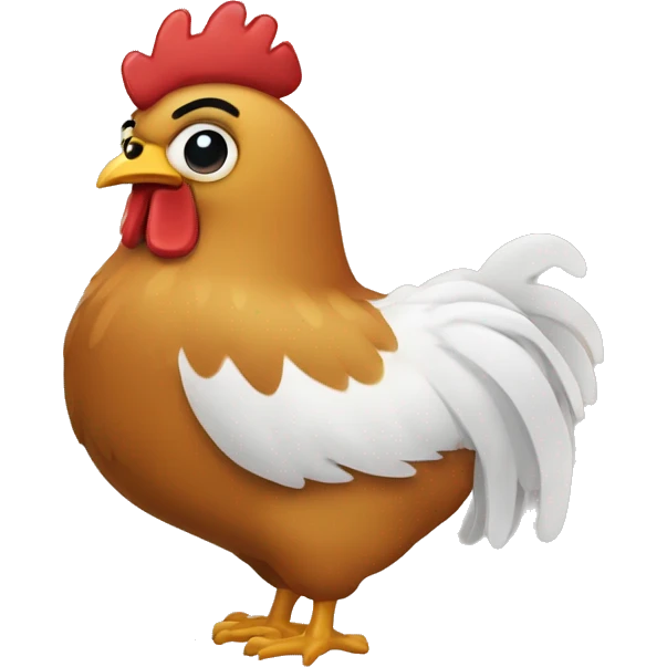 Panes con pollo emoji
