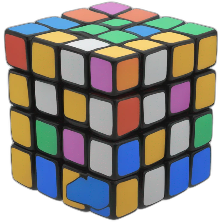 Rubiks cube  emoji