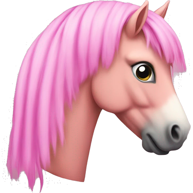 pink pony emoji