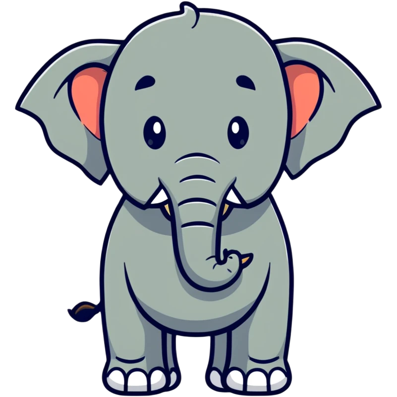 man with elephant features emoji
