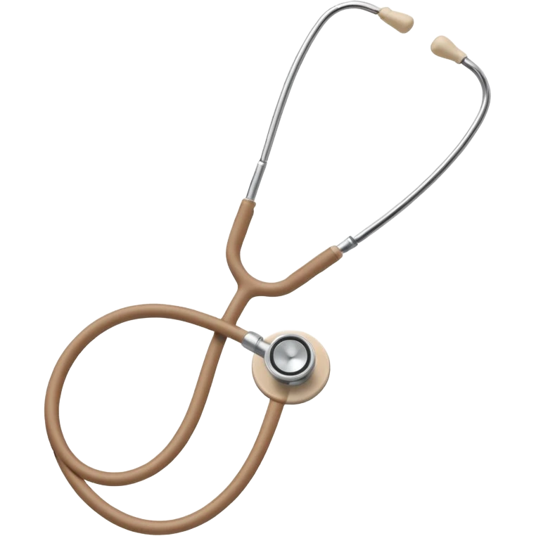 cute brown beige stethoscope aesthetic emoji