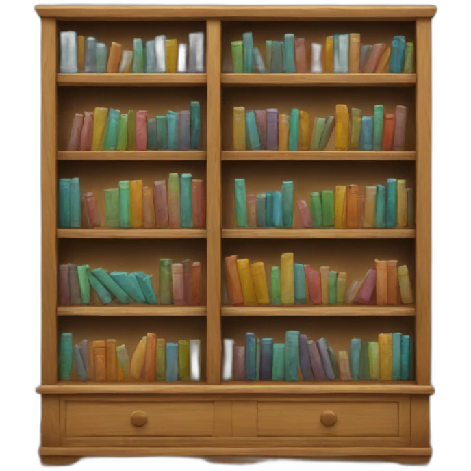 Bookshelf emoji