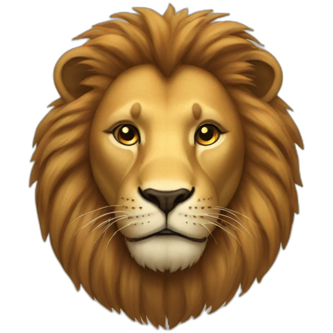 Lion emoji