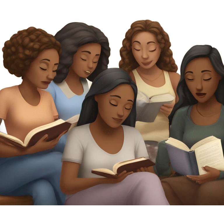 Female Bible Study emoji