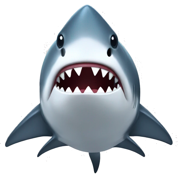 shark with lips  emoji