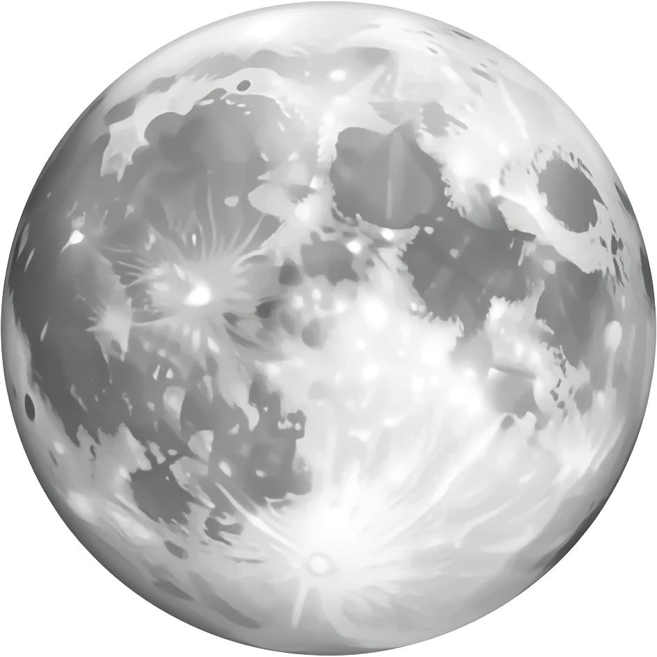 La luna emoji