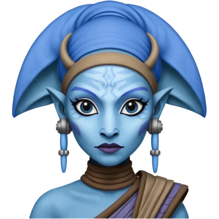 A female  twilek from star wars emoji