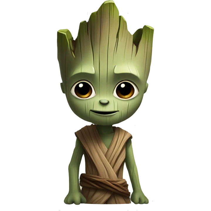 Groot like yoda emoji