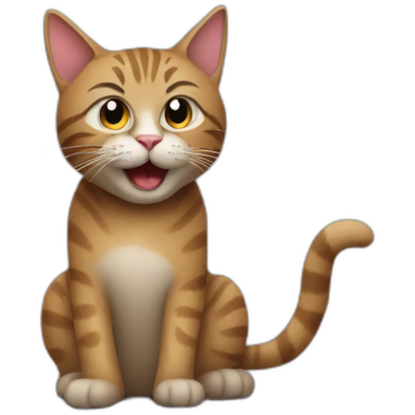 Keyboard cat emoji