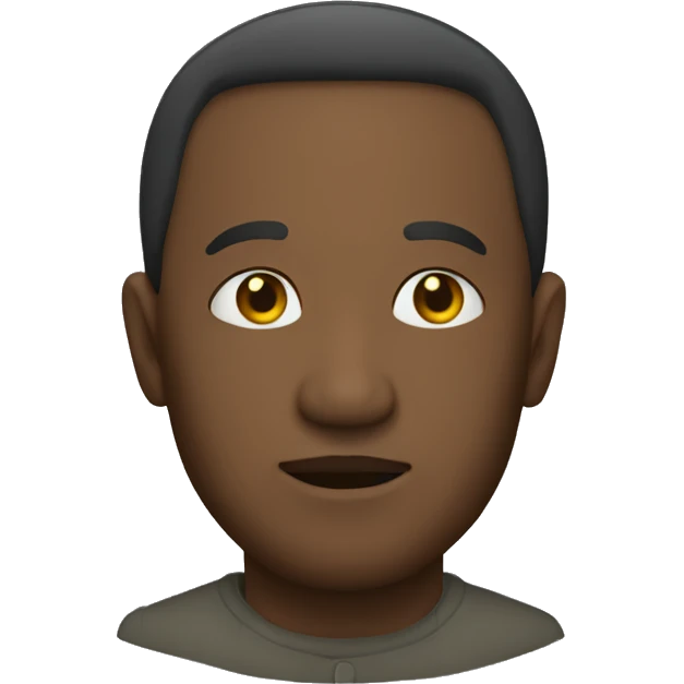 Chaplinbart man emoji