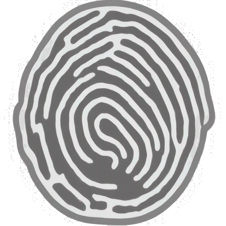Fingerprint emoji
