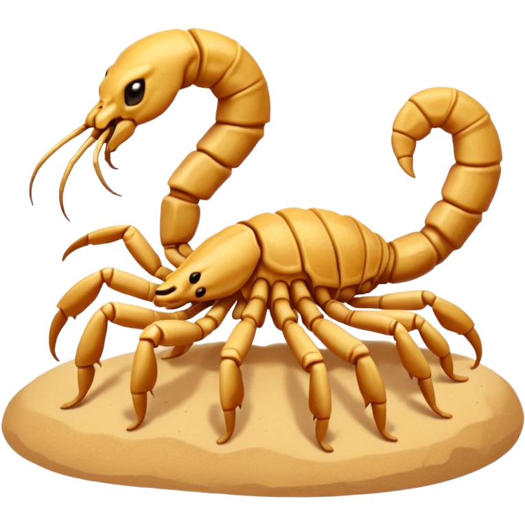 cute scorpion in dessert emoji