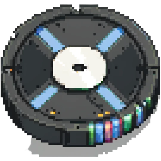computer storage disk with details emoji