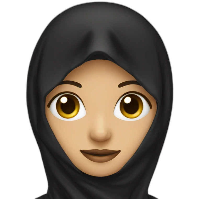 niqabi emoji