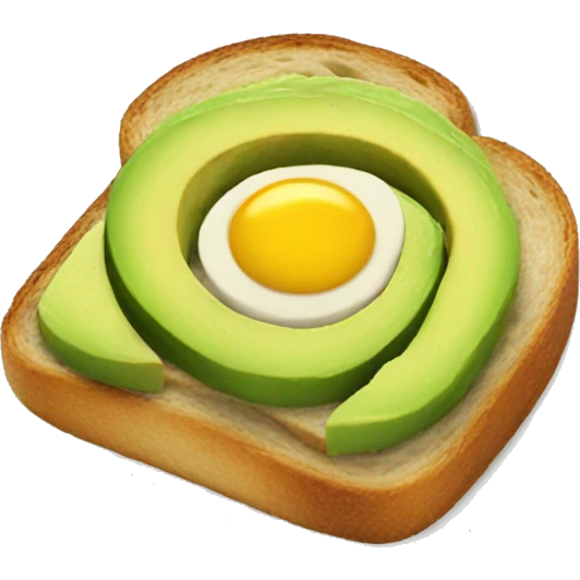 Avocado toast emoji