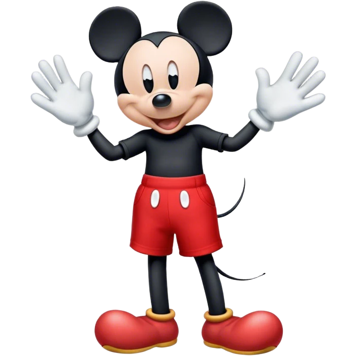 Mickey mouse emoji