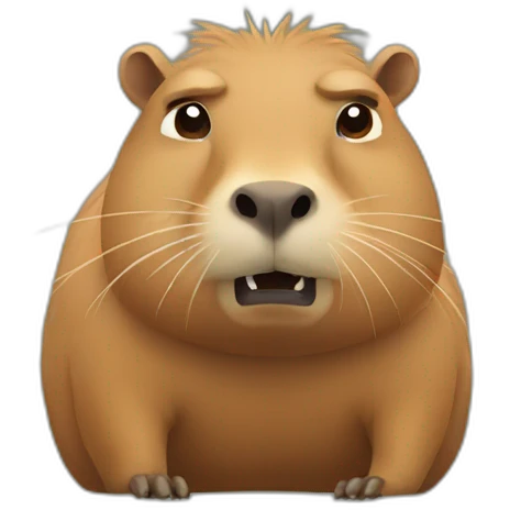 angry-capybara emoji