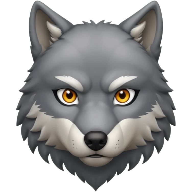 wolf standing emoji