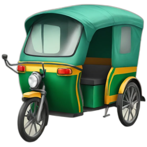 Bangladeshi rickshaw emoji