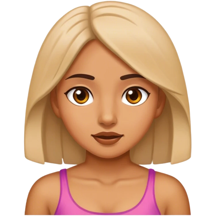 Karla oynayan kız emoji