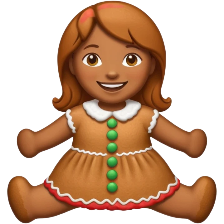 i would like a gingerbread  woman emoji emoji