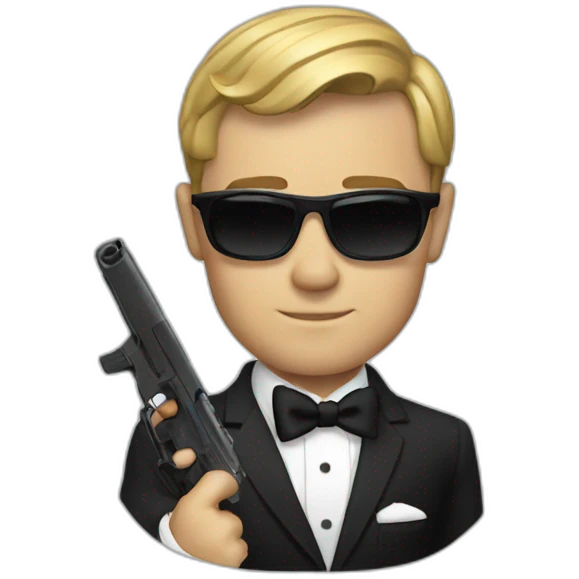 James Bond emoji