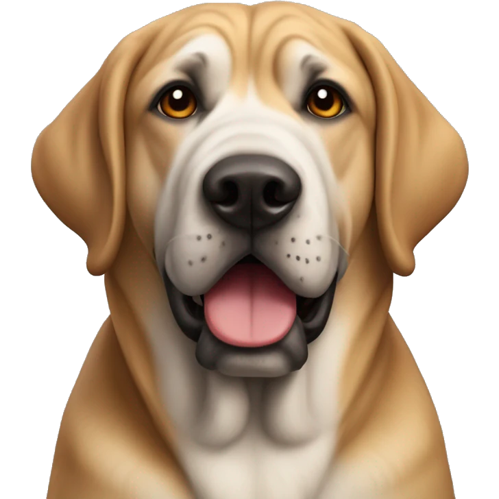 Spanish mastiff mixed with sint bernard emoji
