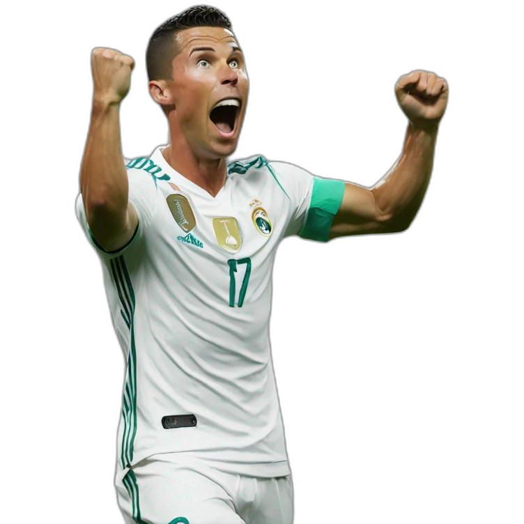 Ronaldo celebration emoji