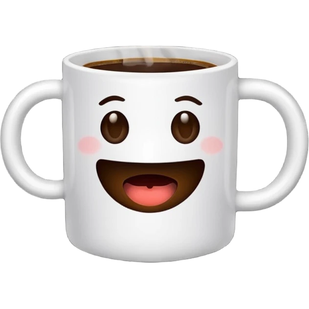 plain Coffee without Saucer emoji