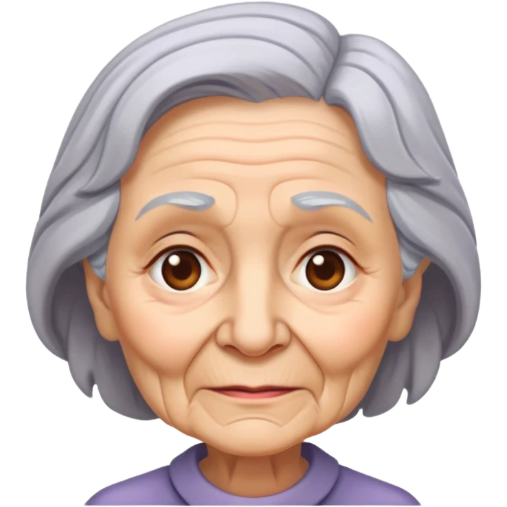 Old woman emoji