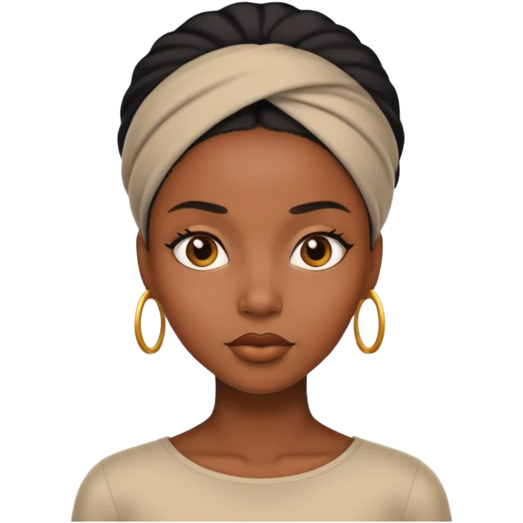 black woman emoji