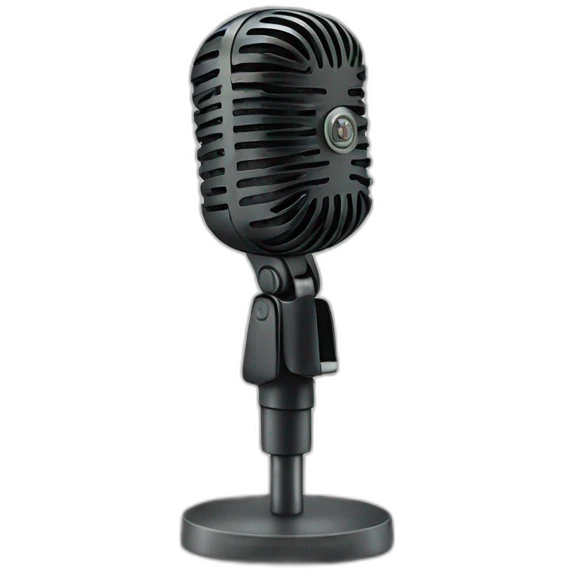 Microphone emoji