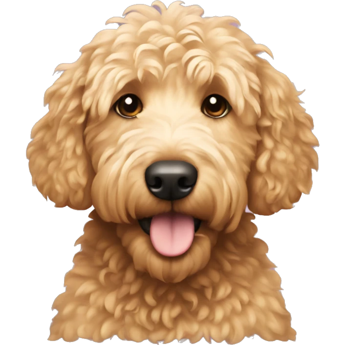 Golden doodle emoji