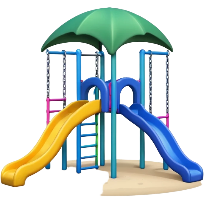 playground with jungle gym emoji